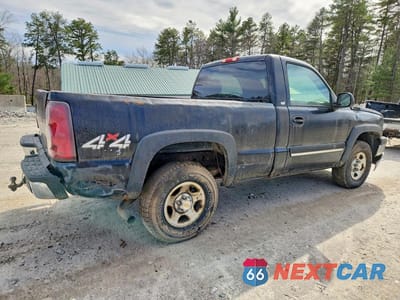 Trzecie zdjęcie samochodu z tyłu: 2003 CHEVROLET SILVERADO K1500 VIN:1GCEK14V53Z191510 - miniatura