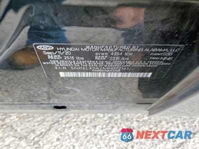Zdjęcie 12 z 12 samochodu: 2021 HYUNDAI SONATA SEL VIN:5NPEL4JA2MH072161 - miniatura