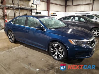 Czwarte zdjęcie samochodu z boku: 2022 VOLKSWAGEN PASSAT SE VIN:1VWSA7A32NC001645 - miniatura