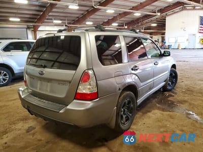 Trzecie zdjęcie samochodu z tyłu: 2007 SUBARU FORESTER 2.5X VIN:JF1SG63647H711757 - miniatura