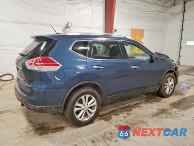 Trzecie zdjęcie samochodu z tyłu: 2015 NISSAN ROGUE SV VIN:KNMAT2MV8FP530648 - miniatura