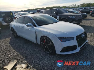 Czwarte zdjęcie samochodu z boku: 2017 AUDI RS7 PRESTIGE VIN:WUAWAAFC1HN902950 - miniatura