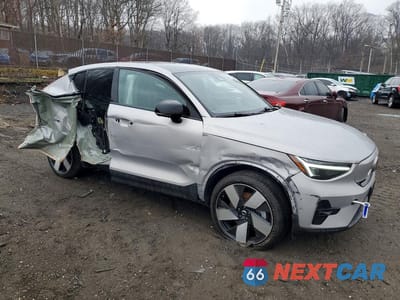 Czwarte zdjęcie samochodu z boku: 2024 VOLVO C40 RECHARGE ULTIMATE VIN:YV4ER3GM3R2107256 - miniatura