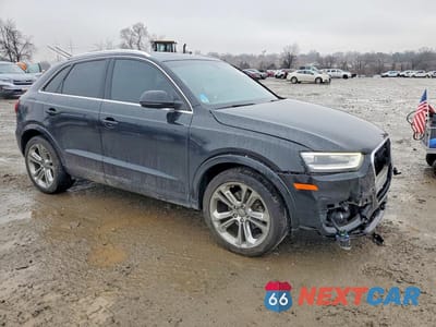 Czwarte zdjęcie samochodu z boku: 2015 AUDI Q3 PRESTIGE VIN:WA1GFCFS7FR003760 - miniatura