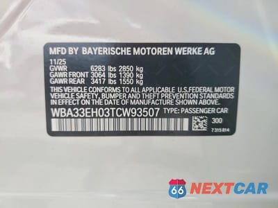 Zdjęcie 12 z 12 samochodu: 2026 BMW 740 XI VIN:WBA33EH03TCW93507 - miniatura