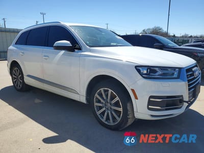 Czwarte zdjęcie samochodu z boku: 2018 AUDI Q7 PREMIUM PLUS VIN:WA1LHAF75JD002749 - miniatura