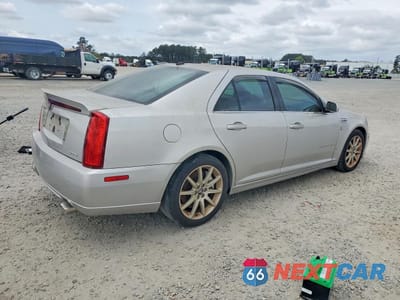 Trzecie zdjęcie samochodu z tyłu: 2008 CADILLAC STS-V VIN:1G6DX67D880105974 - miniatura