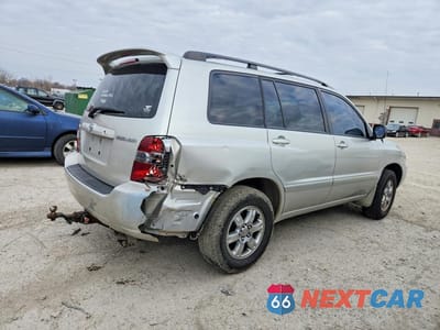 Trzecie zdjęcie samochodu z tyłu: 2007 TOYOTA HIGHLANDER BASE VIN:JTEEP21A970209957 - miniatura