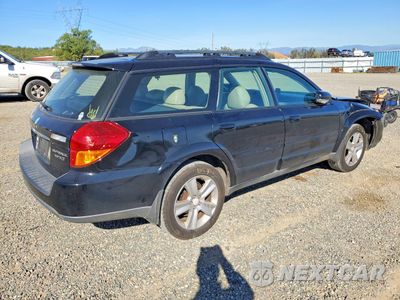 Trzecie zdjęcie samochodu z tyłu: 2005 SUBARU LEGACY OUTBACK 2.5 XT LIMITED VIN:4S4BP67C354323476 - miniatura
