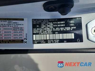 Zdjęcie 13 z 13 samochodu: 2021 LEXUS GX 460 BASE VIN:JTJAM7BX6M5303852 - miniatura