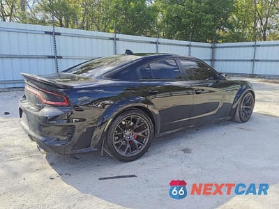 Trzecie zdjęcie samochodu z tyłu: 2021 DODGE CHARGER SRT HELLCAT VIN:2C3CDXL92MH601923 - miniatura