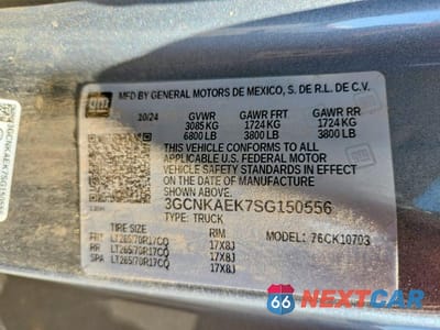 Zdjęcie 13 z 13 samochodu: 2025 CHEVROLET SILVERADO K1500 VIN:3GCNKAEK7SG150556 - miniatura