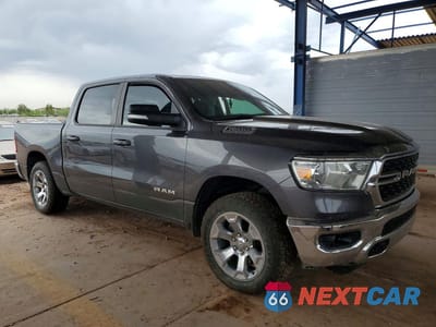 Czwarte zdjęcie samochodu z boku: 2022 RAM 1500 BIG HORN VIN:1C6SRFFT3NN457292 - miniatura