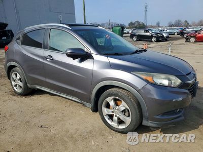 Czwarte zdjęcie samochodu z boku: 2016 HONDA HR-V EXL VIN:3CZRU6H71GM714799 - miniatura