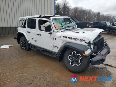 Czwarte zdjęcie samochodu z boku: 2023 JEEP WRANGLER RUBICON VIN:1C4JJXFM0PW589854 - miniatura