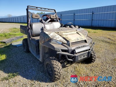 2014 POLARIS RANGER 900 XP 4XAUH88A1EG348000 - główne zdjęcie licytacji z USA - miniatura