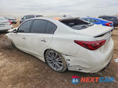Drugie zdjęcie samochodu z przodu: 2019 INFINITI Q50 RED SPORT 400 VIN:JN1FV7AR6KM801080 - miniatura