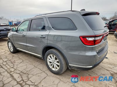 Drugie zdjęcie samochodu z przodu: 2019 DODGE DURANGO SXT VIN:1C4RDJAG1KC652088 - miniatura