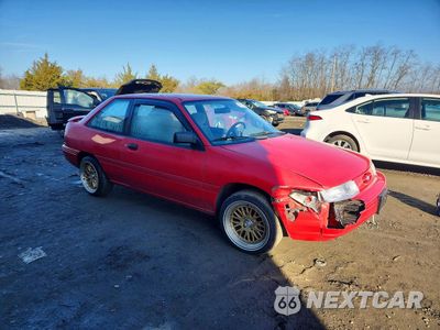 Czwarte zdjęcie samochodu z boku: 1993 FORD ESCORT LX VIN:1FAPP11J8PW293683 - miniatura