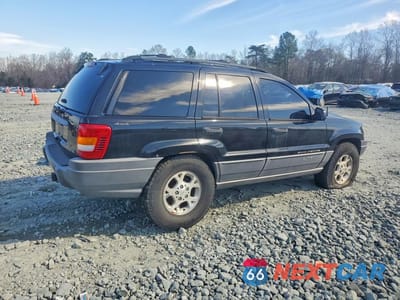 Trzecie zdjęcie samochodu z tyłu: 2001 JEEP GRAND CHEROKEE LAREDO VIN:1J4GW48N81C543756 - miniatura