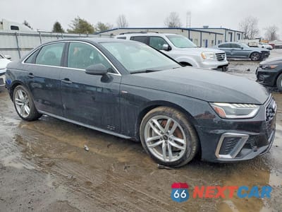 Czwarte zdjęcie samochodu z boku: 2023 AUDI A4 PREMIUM 45 VIN:WAUDABF47PN015500 - miniatura