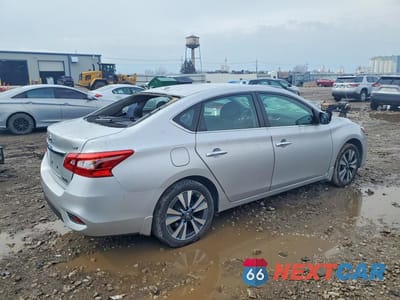 Trzecie zdjęcie samochodu z tyłu: 2019 NISSAN SENTRA SV VIN:3N1AB7AP6KY446166 - miniatura