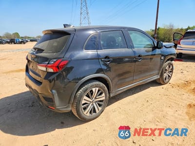 Trzecie zdjęcie samochodu z tyłu: 2023 MITSUBISHI OUTLANDER SPORT S VIN:JA4ARUAU2PU003854 - miniatura