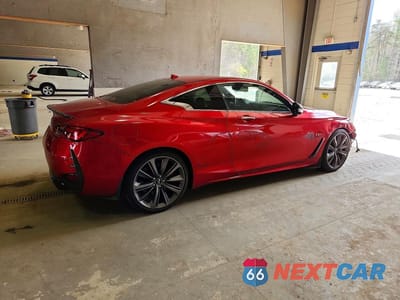 Trzecie zdjęcie samochodu z tyłu: 2020 INFINITI Q60 RED SPORT 400 VIN:JN1FV7EK6LM400076 - miniatura