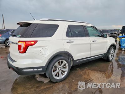 Trzecie zdjęcie samochodu z tyłu: 2019 FORD EXPLORER LIMITED VIN:1FM5K7F83KGA97433 - miniatura