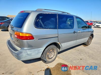 Trzecie zdjęcie samochodu z tyłu: 1999 TOYOTA SIENNA LE VIN:4T3ZF13C1XU130649 - miniatura
