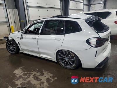 Drugie zdjęcie samochodu z przodu: 2022 BMW X3 XDRIVE30I VIN:5UX53DP04N9M38807 - miniatura