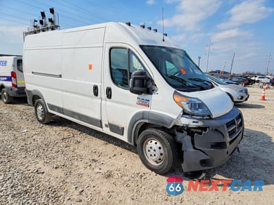 Czwarte zdjęcie samochodu z boku: 2018 RAM PROMASTER 3500 3500 HIGH VIN:3C6URVHG9JE120465 - miniatura