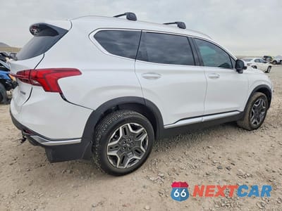 Trzecie zdjęcie samochodu z tyłu: 2023 HYUNDAI SANTA FE HYBRID LIMITED VIN:5NMS5DA14PH009268 - miniatura