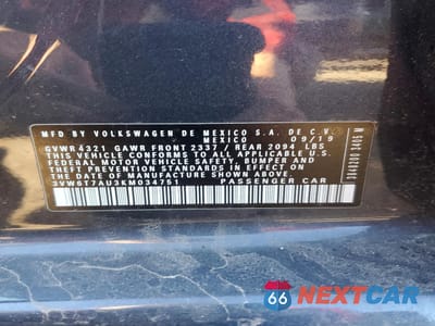 Zdjęcie 13 z 13 samochodu: 2019 VOLKSWAGEN GTI S VIN:3VW6T7AU3KM034751 - miniatura