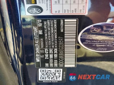 Zdjęcie 12 z 12 samochodu: 2014 MERCEDES-BENZ C 350 4MATIC VIN:WDDGJ8JB6EG228597 - miniatura