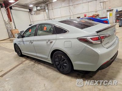 Drugie zdjęcie samochodu z przodu: 2016 HYUNDAI SONATA HYBRID SE VIN:KMHE24L12GA024831 - miniatura