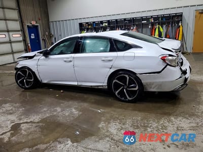 Drugie zdjęcie samochodu z przodu: 2022 HONDA ACCORD SPORT VIN:1HGCV1F3XNA111972 - miniatura