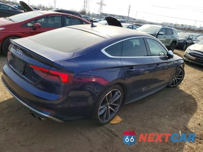 Trzecie zdjęcie samochodu z tyłu: 2018 AUDI S5 PRESTIGE VIN:WAUC4CF58JA136567 - miniatura
