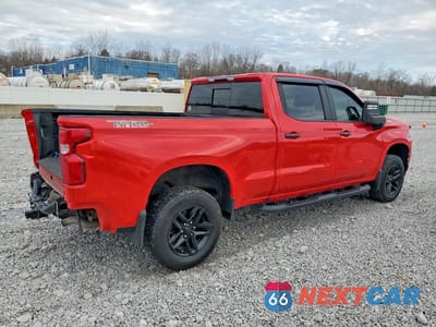 Trzecie zdjęcie samochodu z tyłu: 2020 CHEVROLET SILVERADO K1500 LT TRAIL BOSS VIN:1GCPYFED1LZ336522 - miniatura