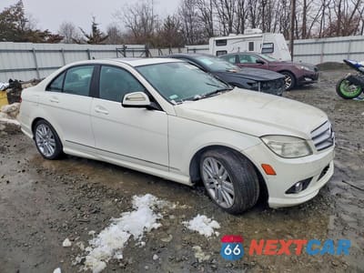 Czwarte zdjęcie samochodu z boku: 2009 MERCEDES-BENZ C 300 4MATIC VIN:WDDGF81X19F201543 - miniatura