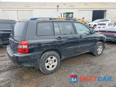 Trzecie zdjęcie samochodu z tyłu: 2007 TOYOTA HIGHLANDER BASE VIN:JTEGD21A270156276 - miniatura
