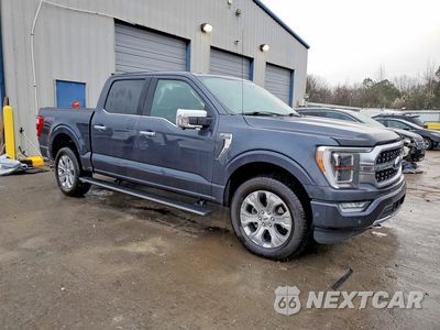 Czwarte zdjęcie samochodu z boku: 2021 FORD F150 SUPERCREW VIN:1FTFW1E89MFA37192 - miniatura