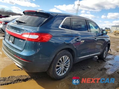 Trzecie zdjęcie samochodu z tyłu: 2016 LINCOLN MKX SELECT VIN:2LMTJ8KR8GBL35987 - miniatura