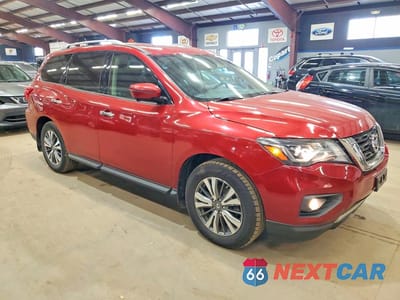 Czwarte zdjęcie samochodu z boku: 2017 NISSAN PATHFINDER SL VIN:5N1DR2MMXHC627214 - miniatura
