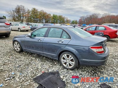 Drugie zdjęcie samochodu z przodu: 2009 MERCEDES-BENZ C 300 VIN:WDDGF54X79R065587 - miniatura
