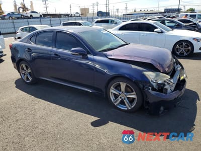 Czwarte zdjęcie samochodu z boku: 2013 LEXUS IS 250 BASE VIN:JTHBF5C2XD5186901 - miniatura