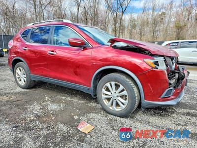 Czwarte zdjęcie samochodu z boku: 2015 NISSAN ROGUE SV VIN:KNMAT2MT0FP523563 - miniatura