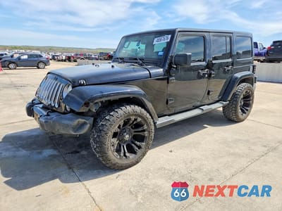 2016 JEEP WRANGLER UNLIMITED SAHARA 1C4BJWEG8GL163812 - główne zdjęcie licytacji z USA - miniatura
