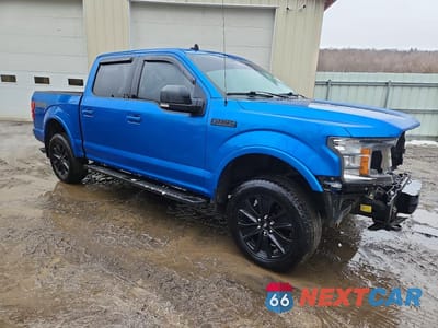 Czwarte zdjęcie samochodu z boku: 2020 FORD F150 SUPERCREW VIN:1FTEW1E43LFA32268 - miniatura