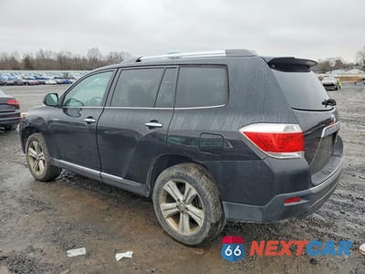 Drugie zdjęcie samochodu z przodu: 2012 TOYOTA HIGHLANDER VIN:5TDDK3EH2CS131105 - miniatura